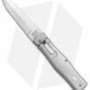 Mikov 241 Predator Lever Lock Automatic Knife Silver ABS (3.75" Polish 420) -Hot Sale Euro Knife Store Mikov 241 Bily LL Auto Silver Polish BHQ 152778 jr