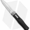 Mikov 241 Predator Bayo Leverlock Automatic Knife Black ABS (3.75" SW N690)