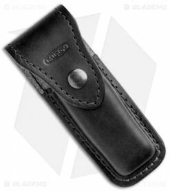 Mikov 241 Predator Double Bolster Leverlock Automatic Knife Buffalo (3.75") -Hot Sale Euro Knife Store Mikov 241 Predator Double Bolster Leverlock Auto Buffalo Horn Polish BHQ 104174 jr sheath