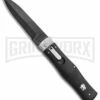 Mikov 241 Predator ABS Black Automatic Lever Lock Knife - Black Bayo -Hot Sale Euro Knife Store Mikov 241 Predator LL Auto ABS Black Black Bayo BHQ 102914 jr large
