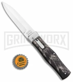 Mikov 241 Predator Dark Horn Automatic Lever Lock Knife Bayonet -Hot Sale Euro Knife Store Mikov 241 Predator LL Auto ABS Dark Horn Bayo BHQ 92884 jr bottlecap large
