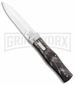 Mikov 241 Predator Dark Horn Automatic Lever Lock Knife Bayonet