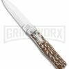 Mikov 241 Predator Stag Automatic Lever Lock Knife Bayonet 1 Mikov 241 Predator Stag Automatic Lever Lock Knife Bayonet -Hot Sale Euro Knife Store Mikov 241 Predator LL Auto ABS Stag Bayo BHQ 92866 jr large