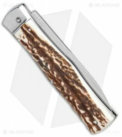 Mikov 241 Predator Lever Lock Automatic Knife Stag Bayonet (3.75" Polish) 8 Mikov 241 Predator Lever Lock Automatic Knife Stag Bayonet (3.75" Polish) -Hot Sale Euro Knife Store Mikov 241 Predator LL Auto ABS Stag Bayo BHQ 92866 jr side