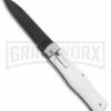 Mikov 241 Predator ABS White Automatic Lever Lock Knife - Black 2 Mikov 241 Predator ABS White Automatic Lever Lock Knife - Black -Hot Sale Euro Knife Store Mikov 241 Predator LL Auto ABS White Black BHQ 96480 jr large