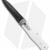 Mikov 241 Predator Lever Lock Automatic Knife ABS White (3.75" Black Bayo) -Hot Sale Euro Knife Store Mikov 241 Predator LL Auto ABS White Black Bayo BHQ 102913 jr