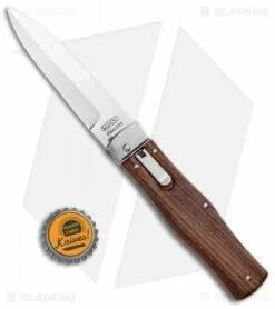 Mikov 241 Predator Leverlock Automatic Knife Wood Bayo (3.75" Polish) 9 Mikov 241 Predator Leverlock Automatic Knife Wood Bayo (3.75" Polish) -Hot Sale Euro Knife Store Mikov 241 Predator LL Auto Wood Bayo Polish BHQ 104251 jr bottlecap