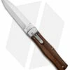 Mikov 241 Predator Leverlock Automatic Knife Wood (3.75" Polish) -Hot Sale Euro Knife Store Mikov 241 Predator LL Auto Wood Polish BHQ 27238 jr