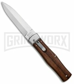Mikov 241 Predator Wood Automatic Leverlock Knife
