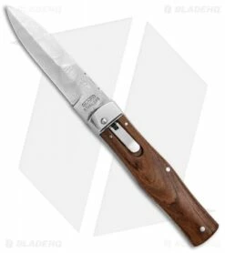 Mikov 241 Predator Lever Lock Bayo Automatic Knife Cocobolo (3.75" Damascus)