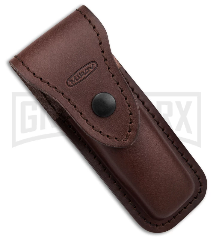 Mikov 241 Predator Stag Horn Lever Lock Automatic Knife W/ Saw - Polish Plain 6 Mikov 241 Predator Stag Horn Lever Lock Automatic Knife W/ Saw - Polish Plain - Image 4