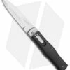 Mikov 241 Predator Lever Lock Bayo Automatic Knife Black Pocket Clip (3.75" SW) -Hot Sale Euro Knife Store Mikov 241 Predator Lever Lock Bayo Automatic Knife Black Clip 3.75 Polish BHQ 114733 LS