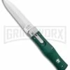 Mikov 241 Predator ABS Green Auto Lever Lock Knife - Satin Plain Pocket Clip -Hot Sale Euro Knife Store Mikov 241 Predator Leverlock Automatic Knife ABS Green 3.75 Polish Pocket Clip BHQ 117829 LS large