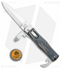Mikov 241 Predator Multi-Tool Automatic Knife Buffalo Horn (3.75" Polish) -Hot Sale Euro Knife Store Mikov 241 Predator Multi Tool Auto Buffalo Horn Polish BHQ 109094 jr bottlecap