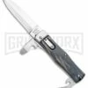 Mikov 241 Predator Buffalo Horn Multi-Tool Automatic Knife - Polish Plain -Hot Sale Euro Knife Store Mikov 241 Predator Multi Tool Auto Buffalo Horn Polish BHQ 109094 jr large