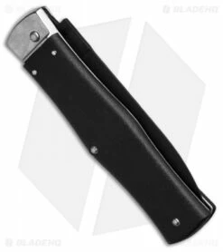 Mikov 241 Predator Leverlock Automatic Knife ABS Black (3.75" Black) -Hot Sale Euro Knife Store mikov 241 predator black black BHQ 37155 dl spine