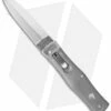 Mikov 241 Predator Leverlock Automatic Knife ABS Silver (3.75" Polish) -Hot Sale Euro Knife Store mikov gray cm