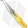 Mikov EMT Rescue Leverlock Automatic Knife ABS Yellow (3.75" Serr)