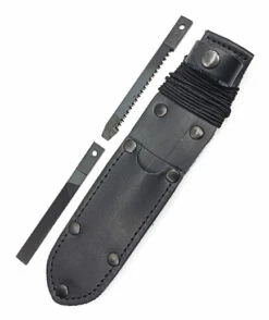 Mikov UTON Sheath 362-OG 4 Black Leather