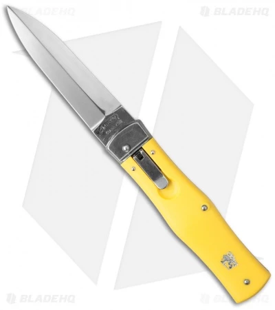 Mikov 241 Predator Lever Lock Automatic Knife ABS Yellow (3.75" Polish) 3 Mikov 241 Predator Lever Lock Automatic Knife ABS Yellow (3.75" Polish)