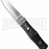 Mikov 241 Predator ABS Black Automatic Leverlock Knife - Dagger -Hot Sale Euro Knife Store predator mikov abs large