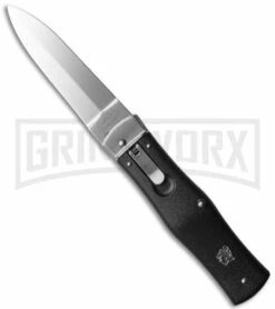 Mikov 241 Predator ABS Black Automatic Leverlock Knife - Dagger